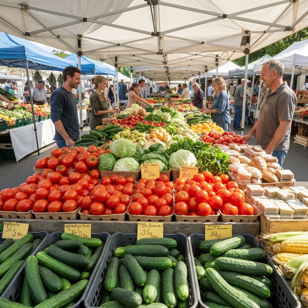 Fresh vegetables and plant-based ingredients